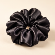 Satin Scrunchie – 1 Piece — Black